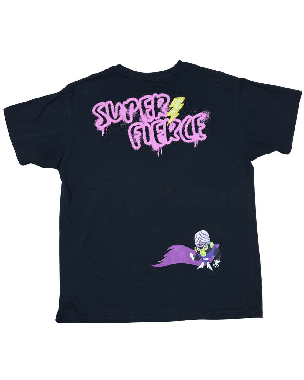Powerpuff Girls Super Fierce Graphic T-Shirt (Large)