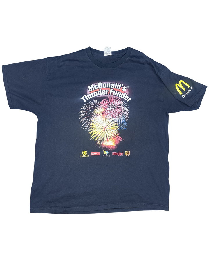 McDonald's Thunder Funder Indiana Pacers Graphic T-Shirt (XL)