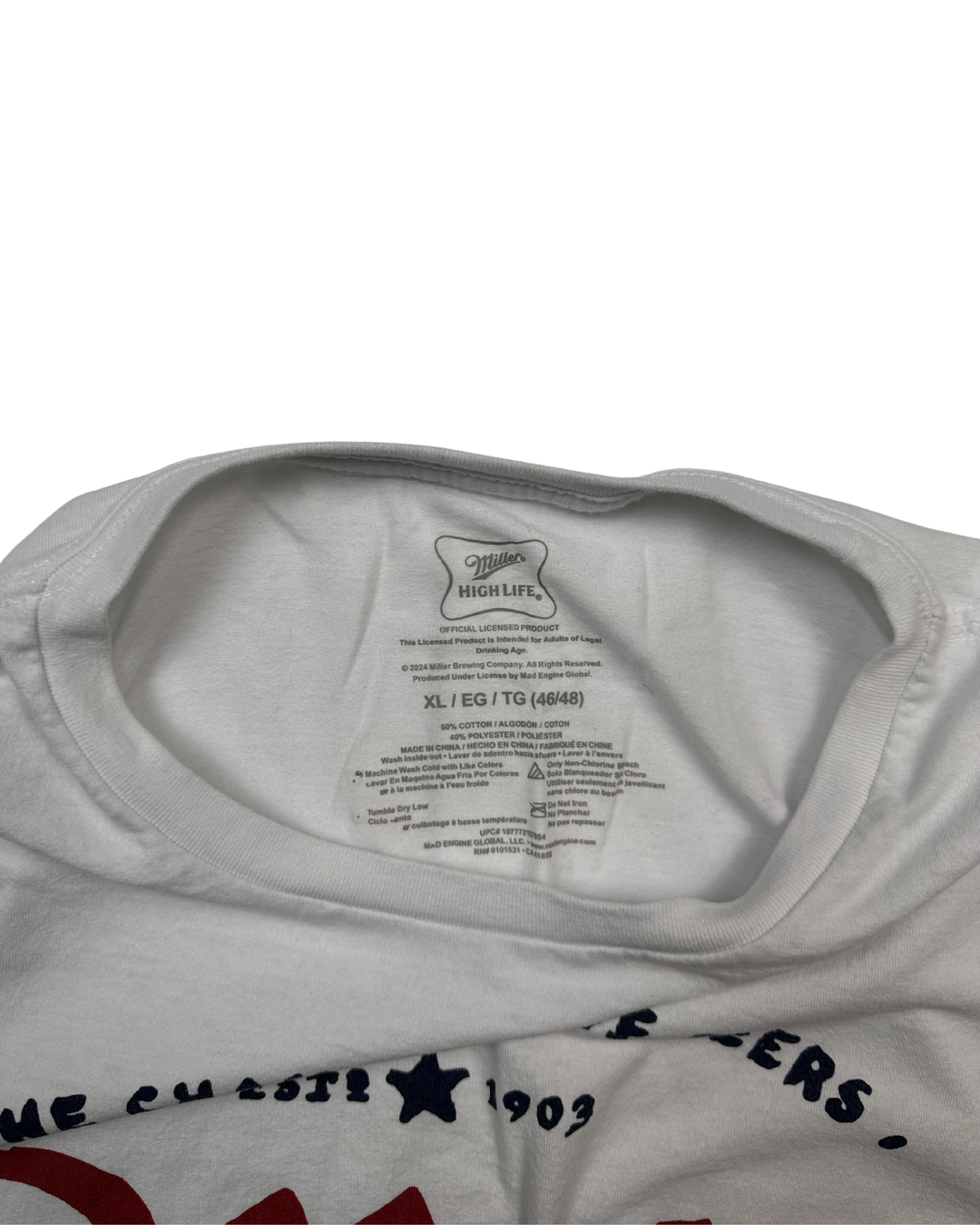 Miller High Life Champagne of Beers T-Shirt (XL)