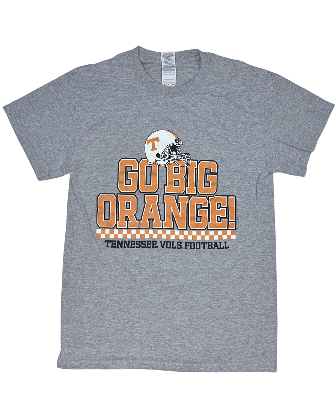 Tennessee Volunteers 'Go Big Orange' Football Graphic T-Shirt (Small)