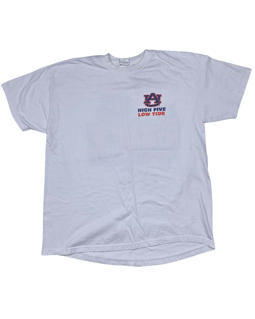 Auburn University High Five Low Tide Football T-Shirt (XL)