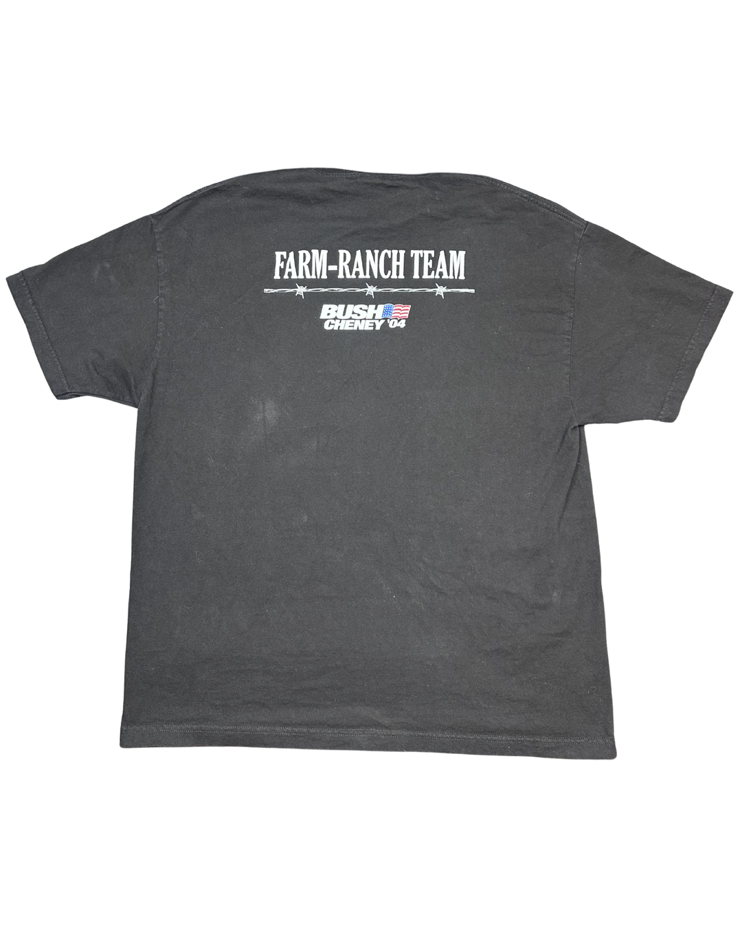 Bush-Cheney '04 Farm-Ranch Team Graphic T-Shirt (2XL)
