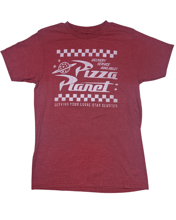 Disney Pixar Pizza Planet Graphic T-Shirt (Small)