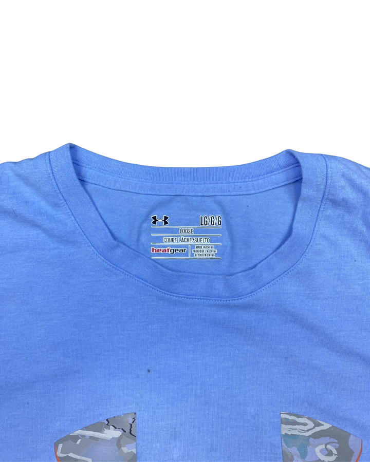 Under Armour HeatGear Big Logo T-Shirt (Large)