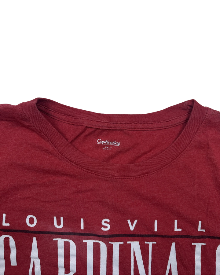 Louisville Cardinals Kentucky State Graphic T-Shirt (2xl)