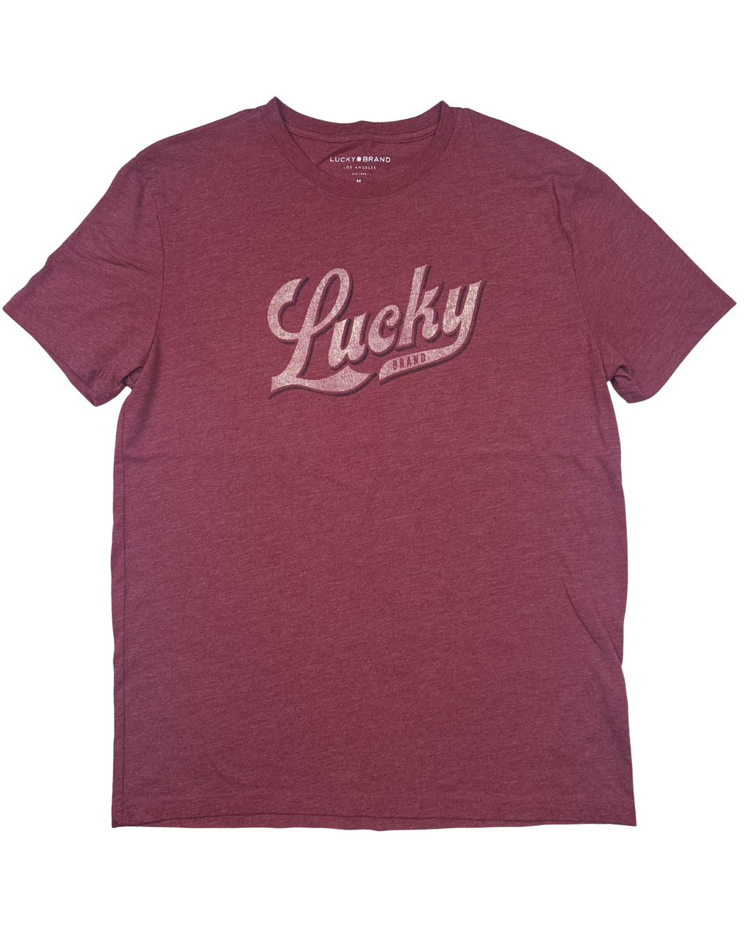 Lucky Brand Script Logo T-Shirt (Medium)