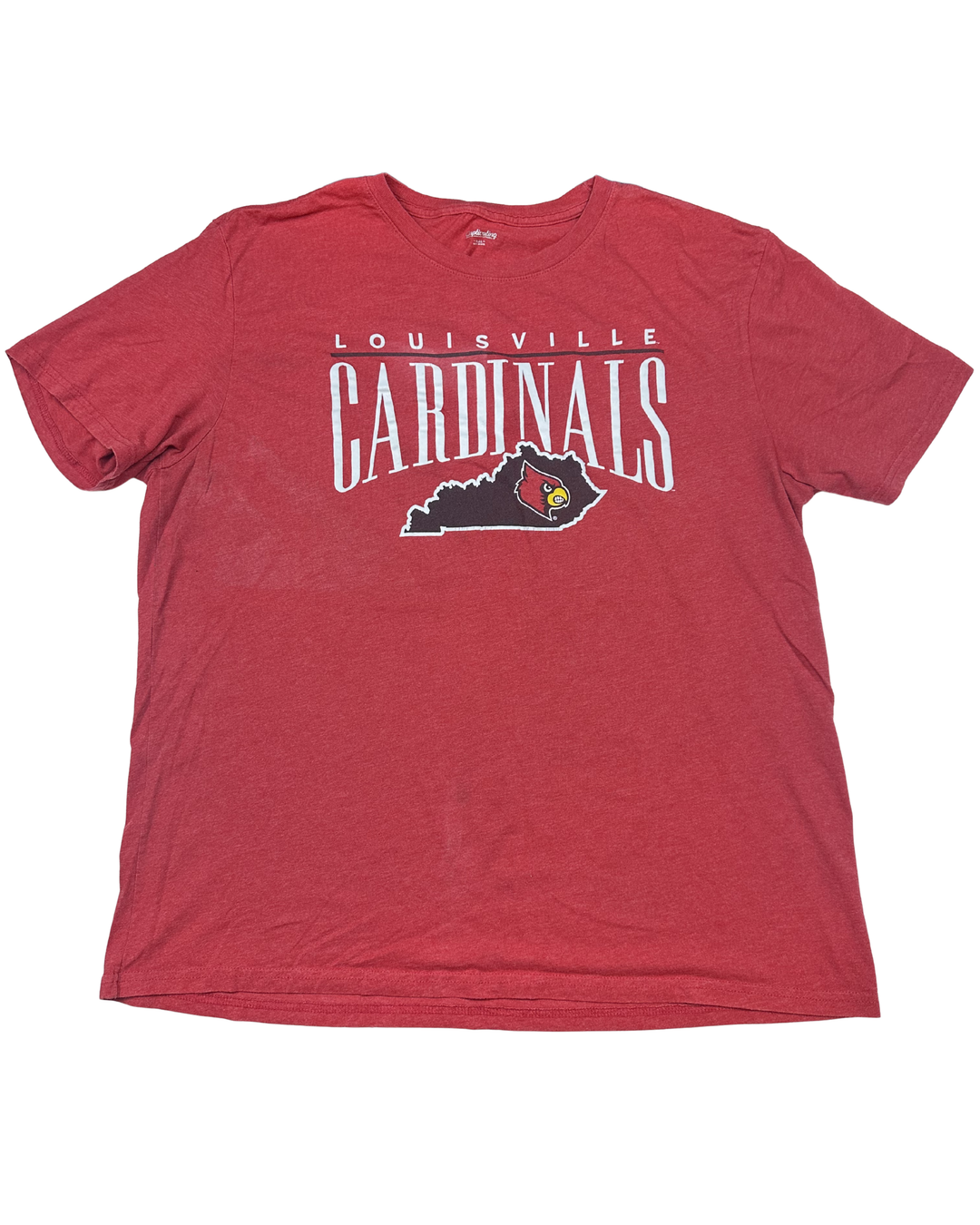 Louisville Cardinals Kentucky State Graphic T-Shirt (2xl)