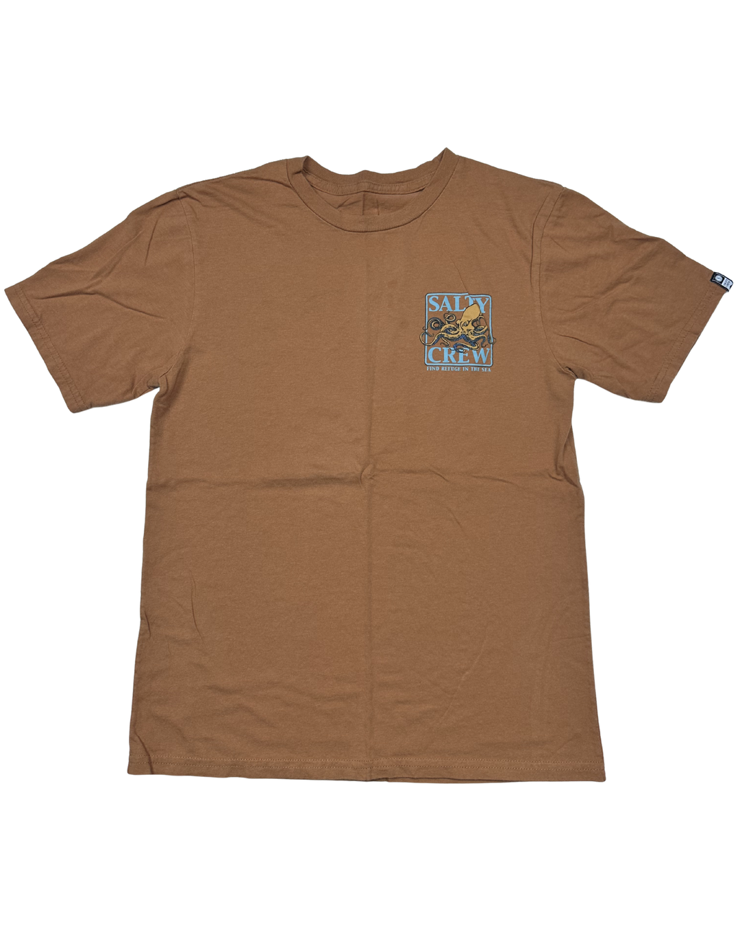 Salt Crew Find Refuge in the Sea Octopus Graphic T-Shirt (youth large)