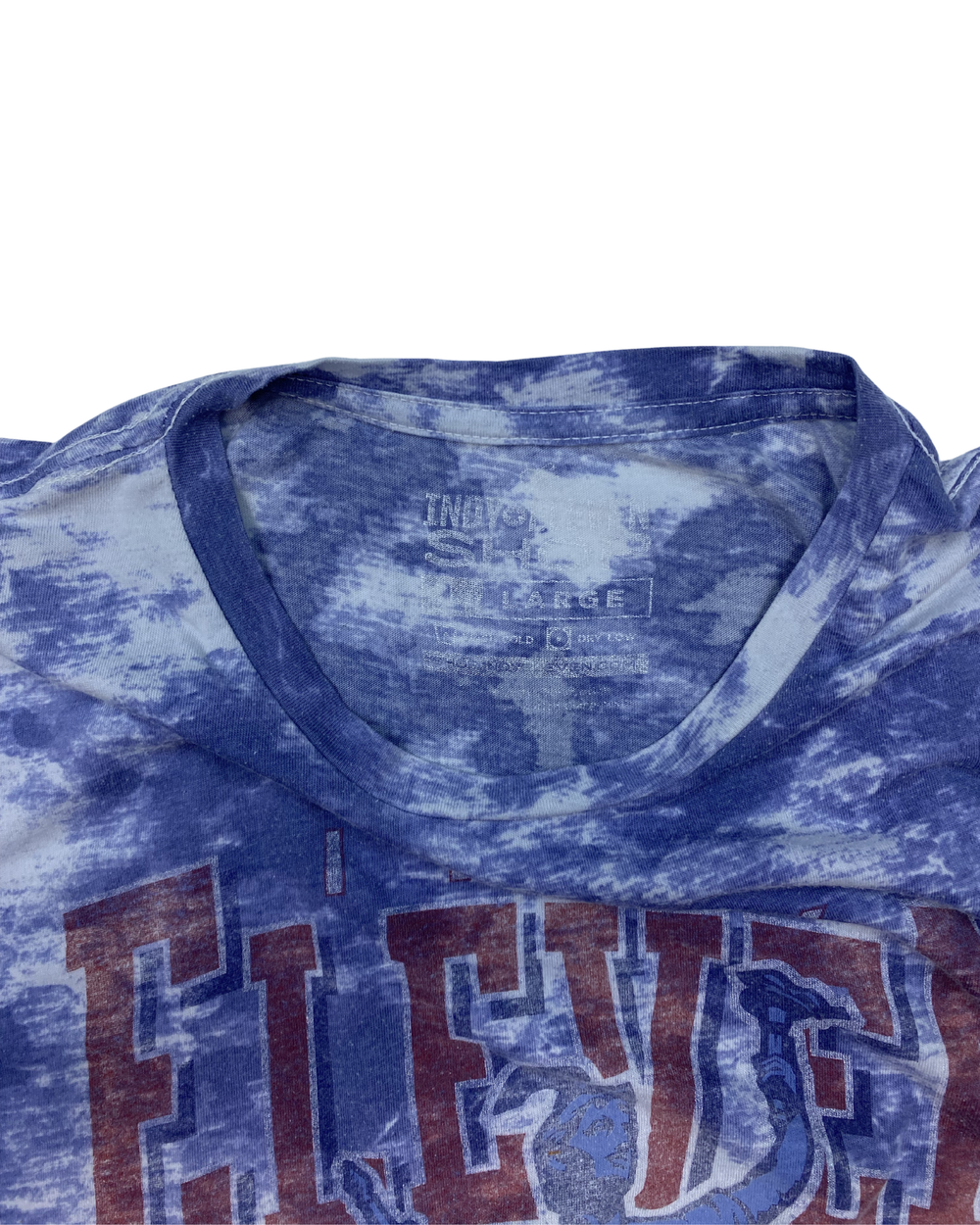 Stranger Things Eleven Tie Dye Graphic T-Shirt (Large)