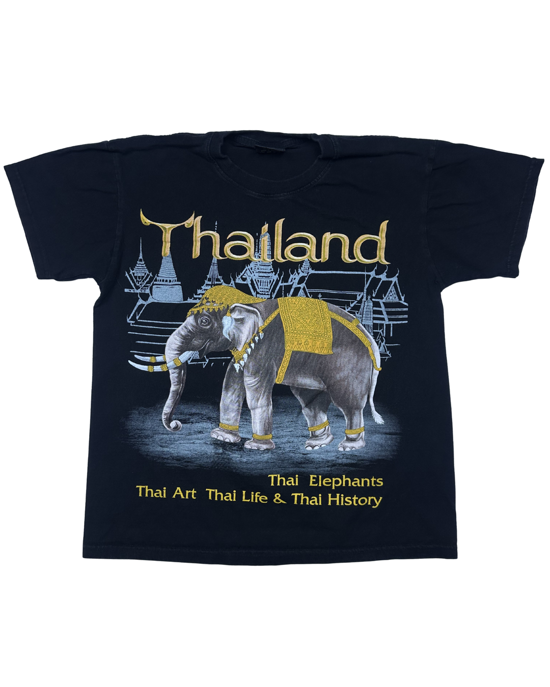 Thailand Elephant Graphic T-Shirt (Medium)