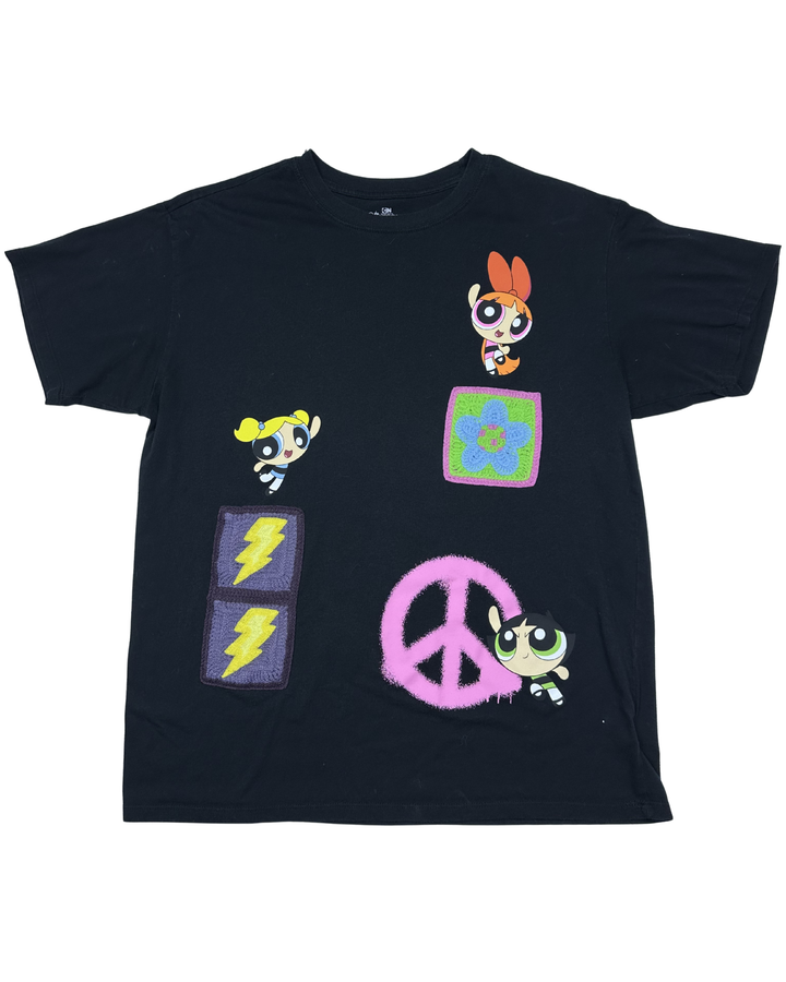 Powerpuff Girls Super Fierce Graphic T-Shirt (Large)