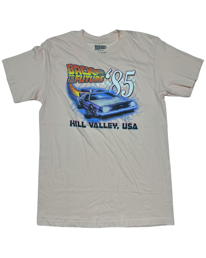 Back to the Future '85 Hill Valley Graphic T-Shirt (Medium)
