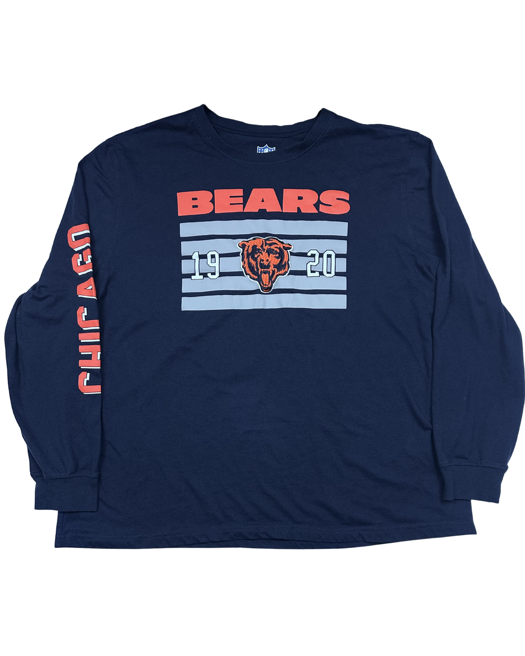 NFL Chicago Bears 1920 Long Sleeve Graphic T-Shirt (2XL)