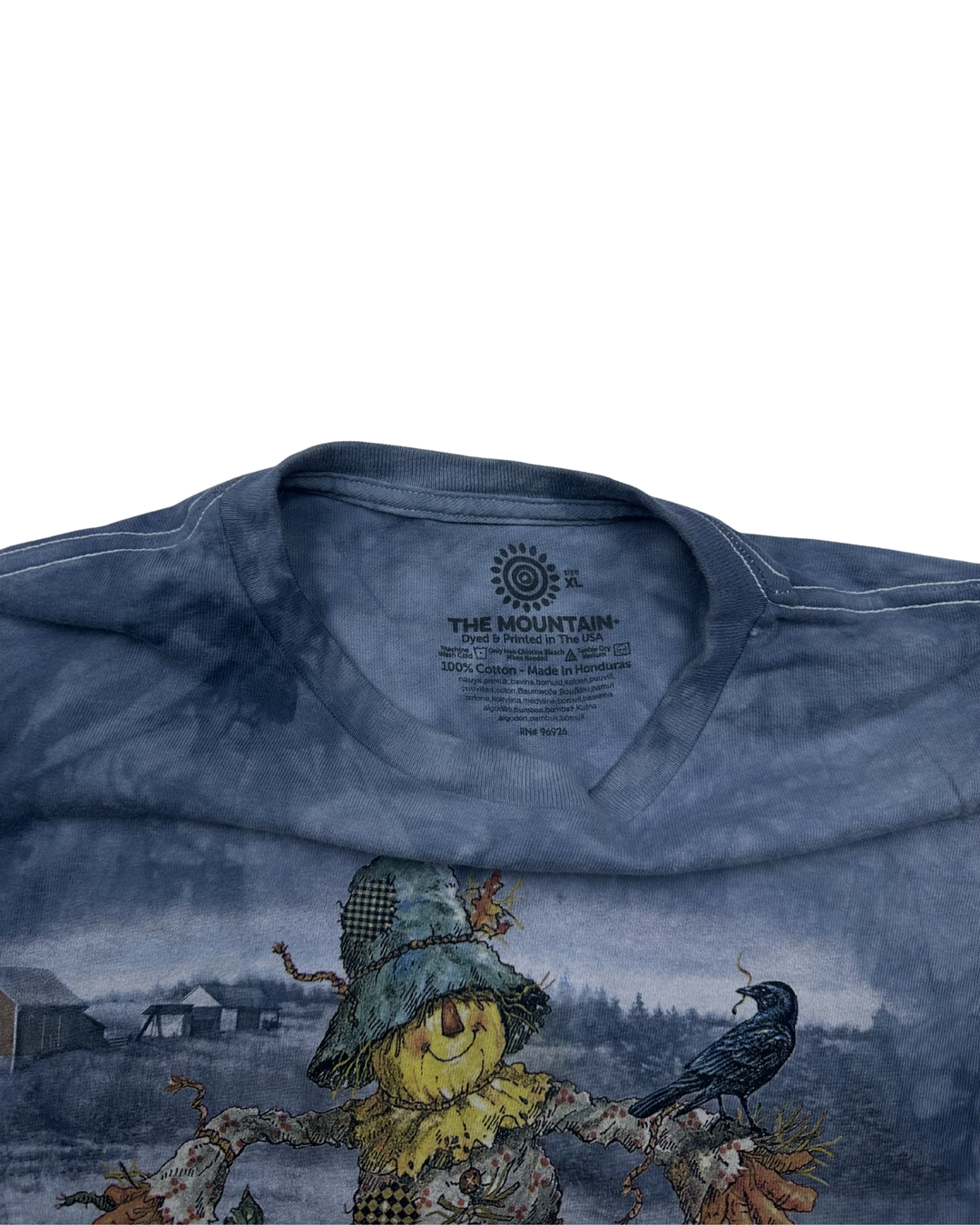 The Mountain Scarecrow Harvest Tie-Dye T-Shirt (XL)