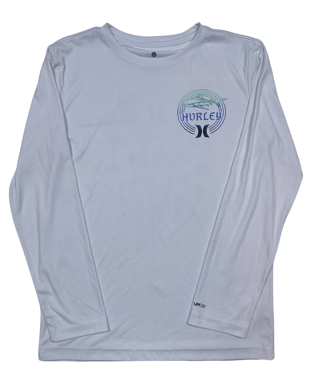 Hurley UPF 50 Shark Graphic Long Sleeve T-Shirt (youth xl)