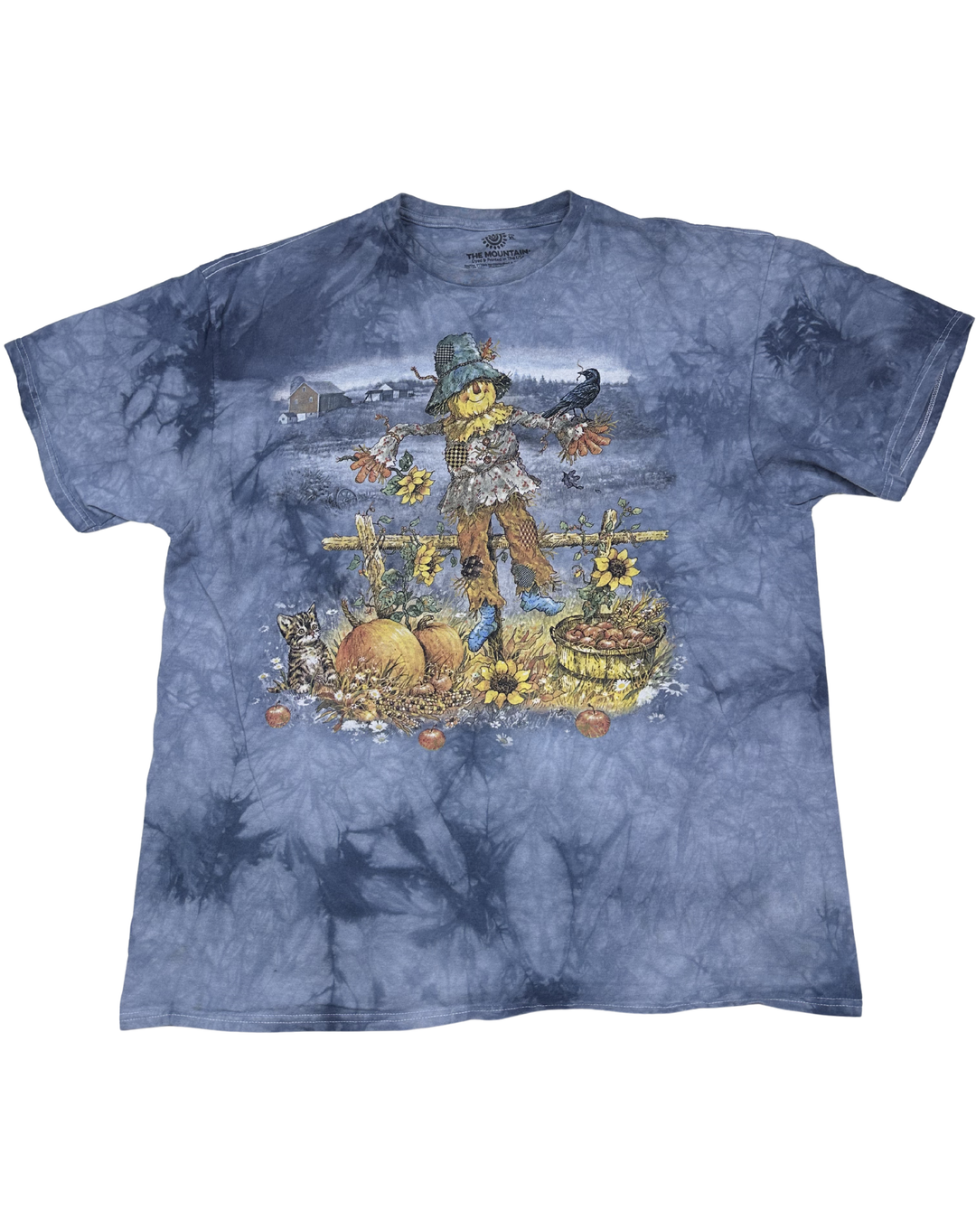 The Mountain Scarecrow Harvest Tie-Dye T-Shirt (XL)