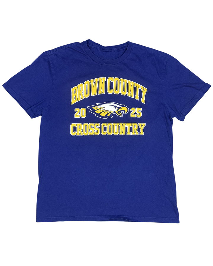 Brown County Cross Country 2025 BCXC Graphic T-Shirt (Medium)