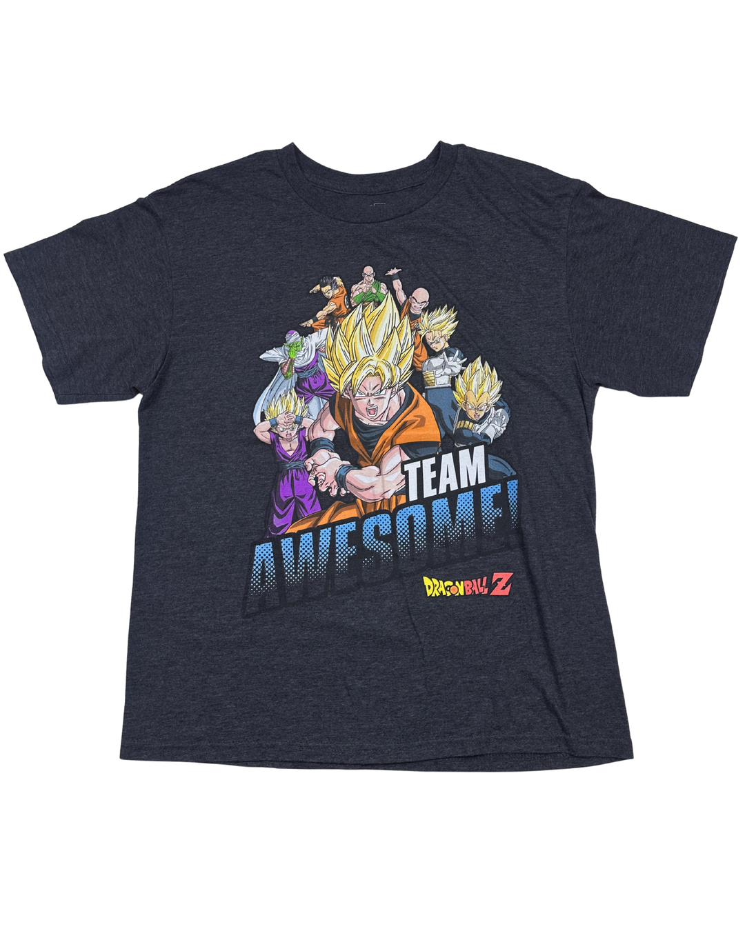 Dragon Ball Z Team Awesome Graphic T-Shirt (X-Large)