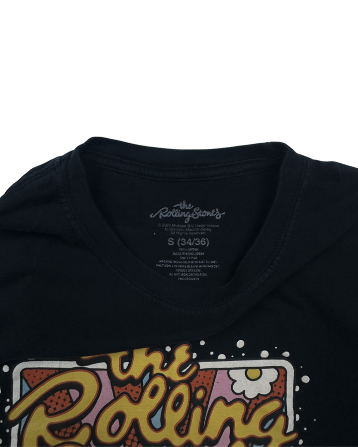 The Rolling Stones Tongue Logo Graphic T-Shirt (Small)