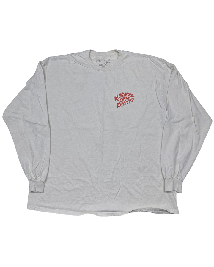 Twenty One Pilots Flame Logo Long Sleeve T-Shirt (2XL)
