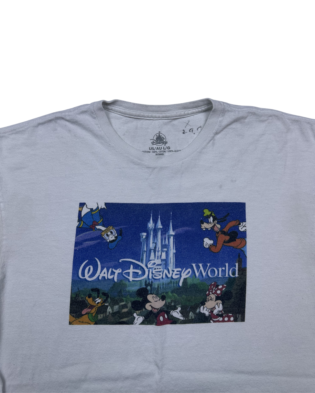 Walt Disney World Characters Graphic T-Shirt (large)