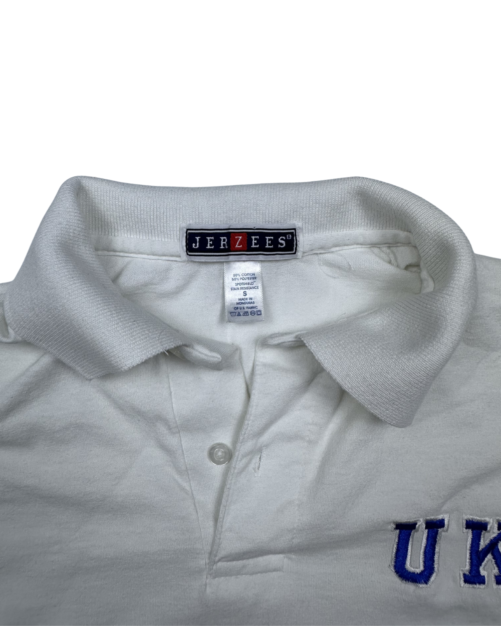 Jerzees UK Kentucky Wildcats Long Sleeve Polo (Small)