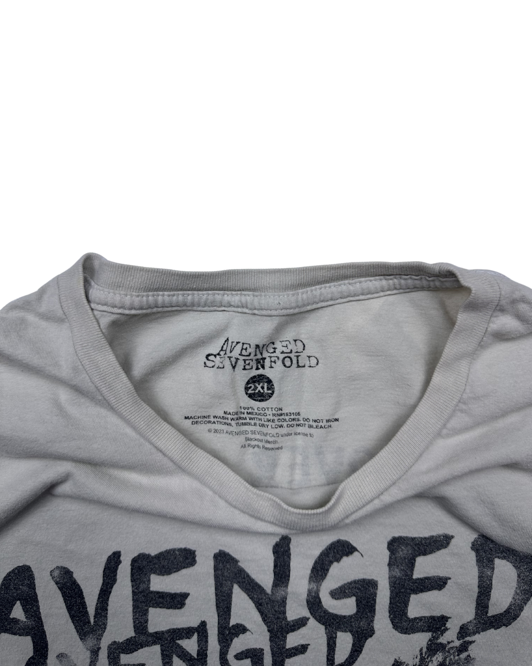 Avenged Sevenfold Life Is But A Dream Tour Graphic T-Shirt (2XL)