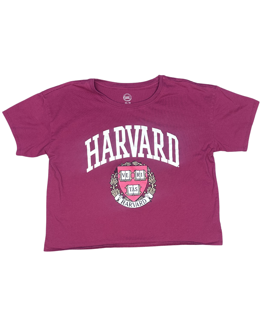 Wonder Nation Harvard University Crest Graphic T-Shirt (XXL)
