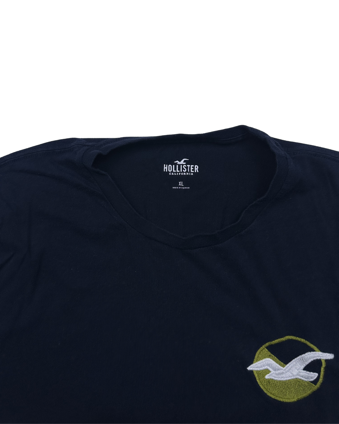 Hollister Long Sleeve Logo T-Shirt (xl)