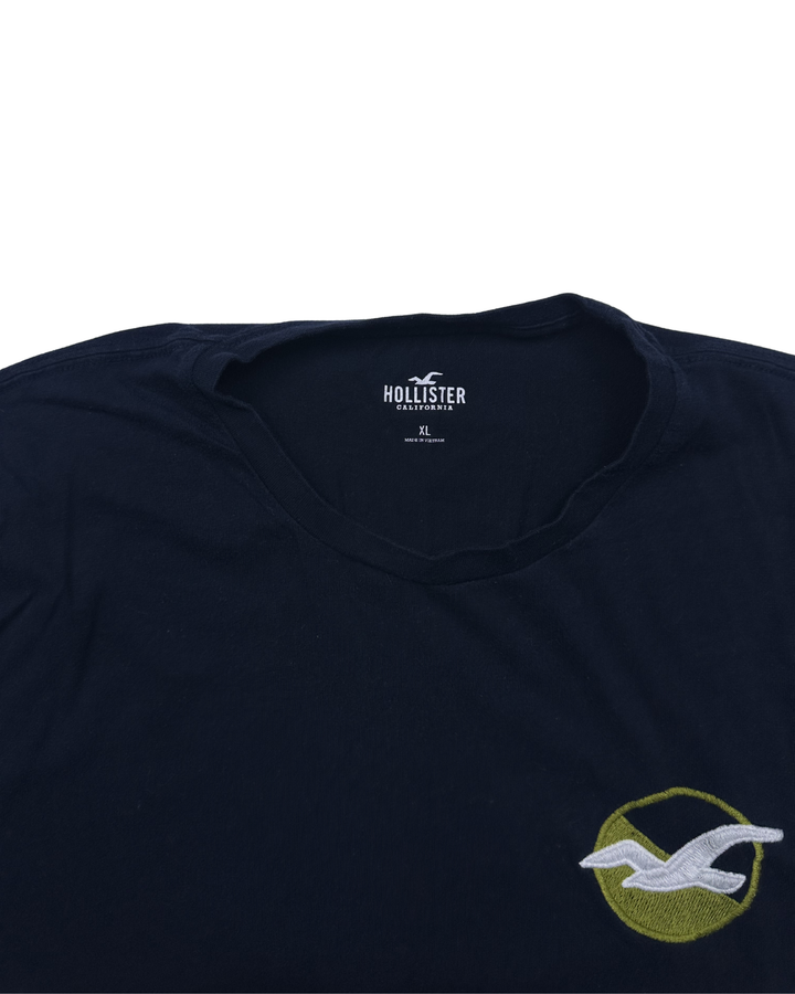 Hollister Long Sleeve Logo T-Shirt (xl)