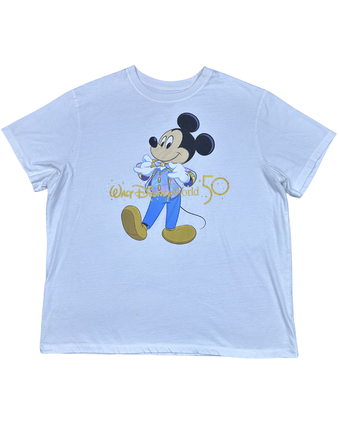 Walt Disney World 50th Anniversary Mickey Mouse T-Shirt (Large)