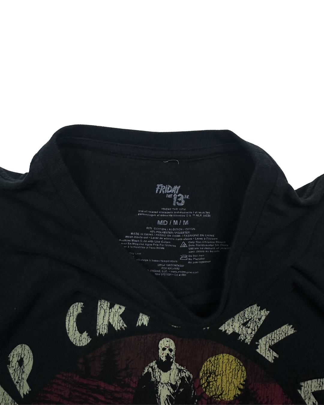 Friday the 13th Camp Crystal Lake Graphic T-Shirt (Medium)