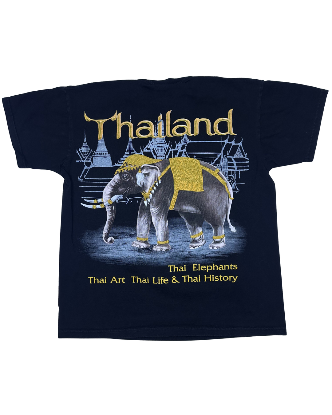 Thailand Elephant Graphic T-Shirt (Medium)