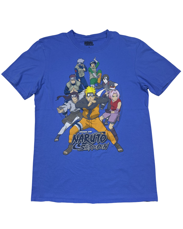 Naruto Shippuden Characters Graphic T-Shirt (Medium)