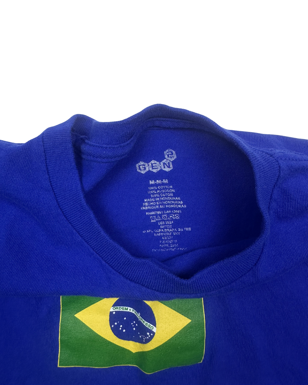 Brasil BRA Flag T-Shirt (medium)