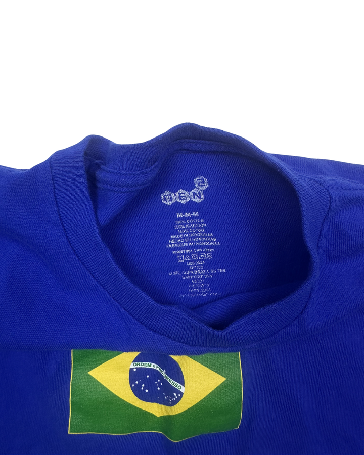 Brasil BRA Flag T-Shirt (medium)
