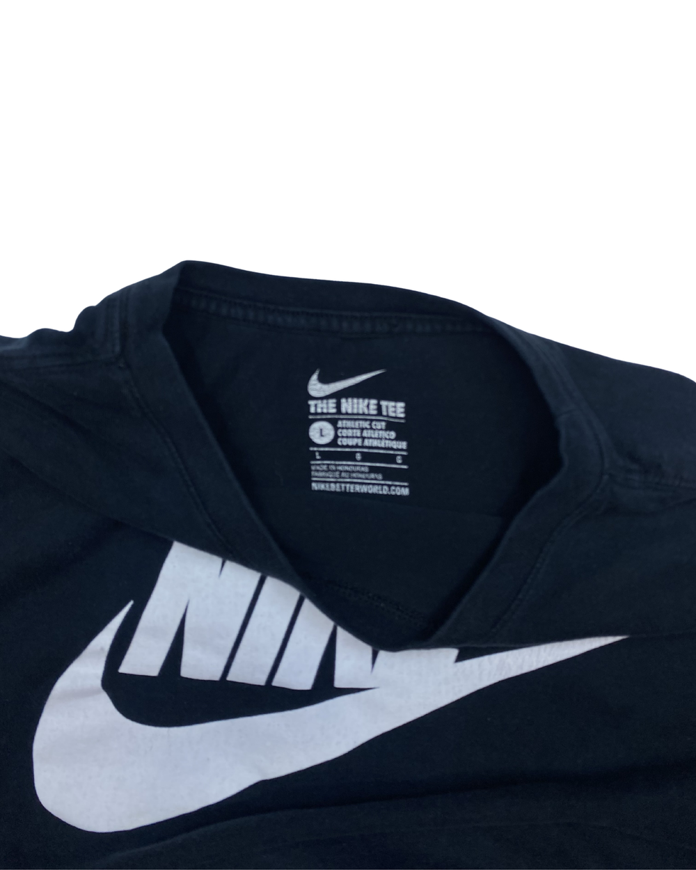 Nike Swoosh Logo Long Sleeve T-Shirt (Large)