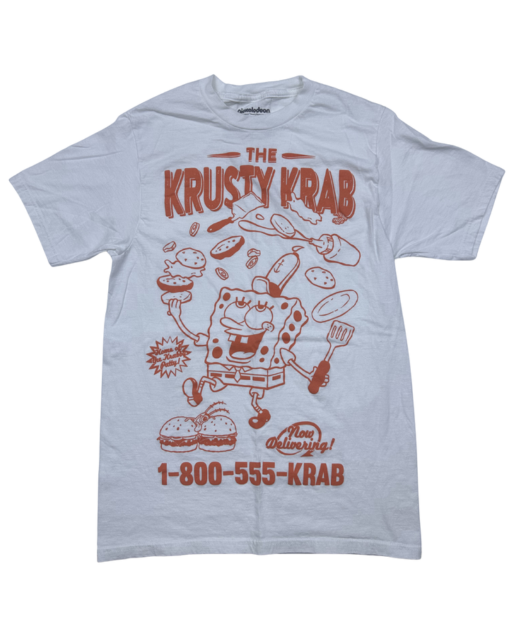 SpongeBob Krusty Krab Graphic T-Shirt (small)