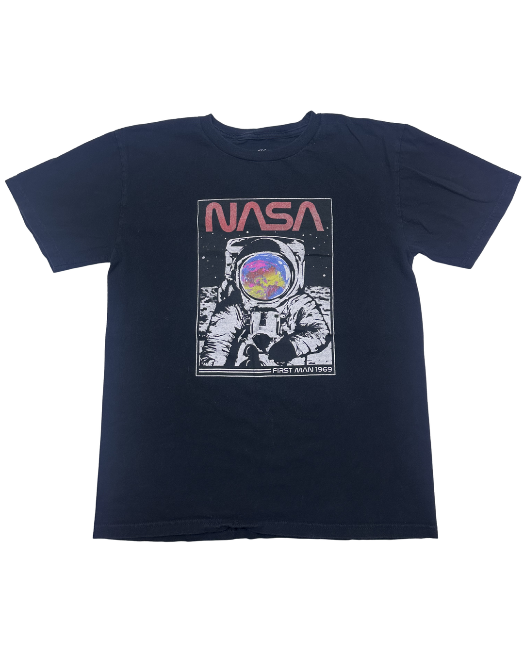 NASA Astronaut Moon Landing Graphic T-Shirt (medium)
