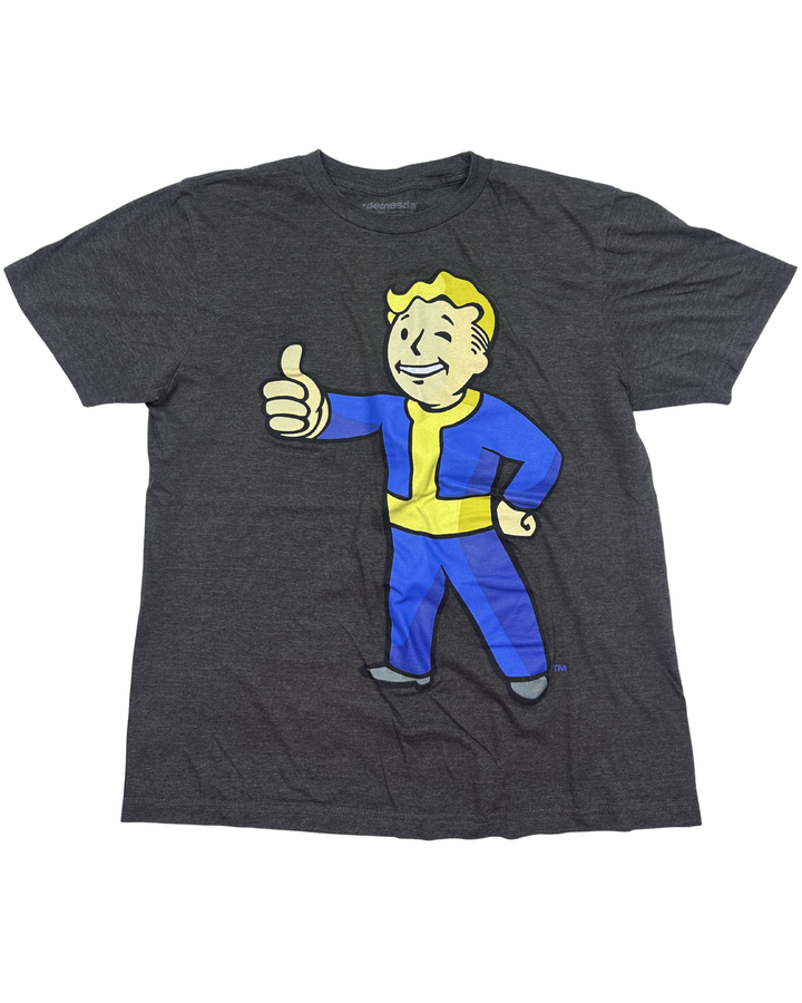 Fallout Vault Boy Thumbs Up T-Shirt (medium)