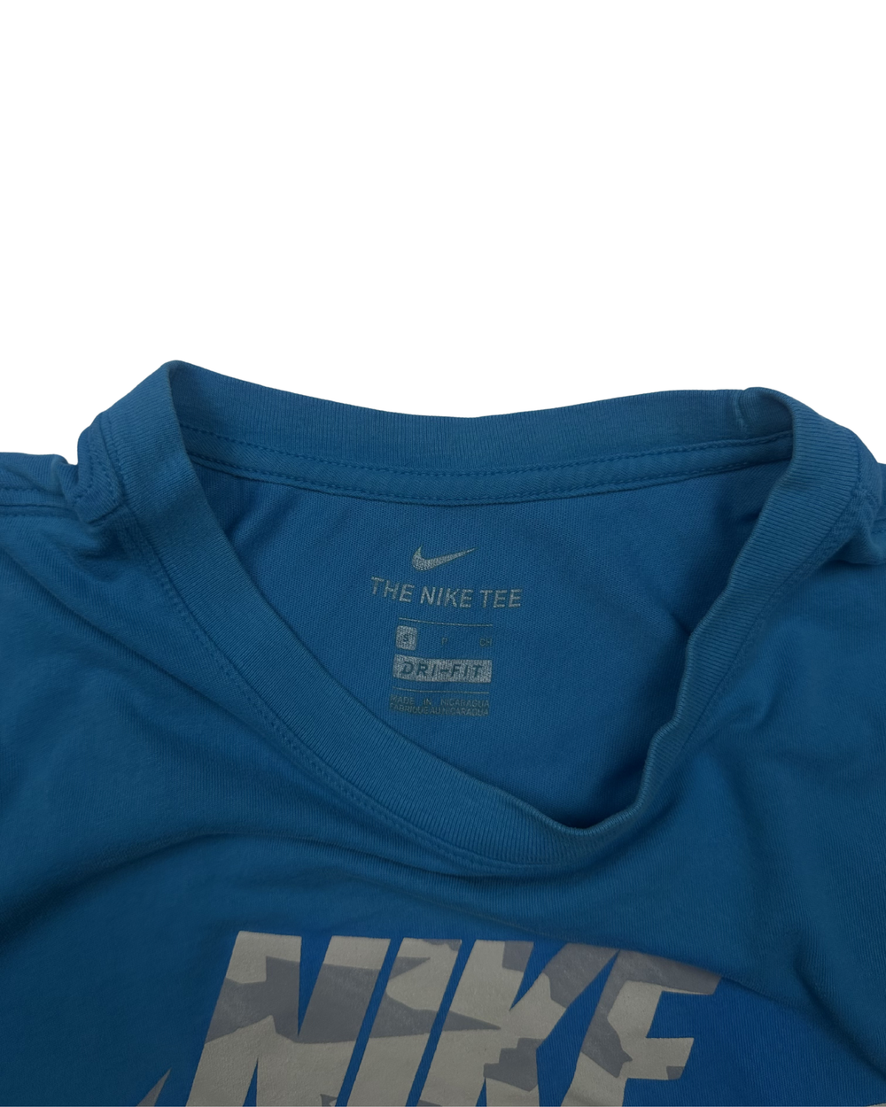 Nike Dri-Fit Camo Logo T-Shirt (Medium)