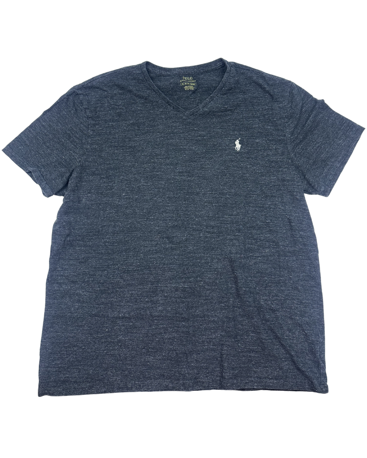 Polo Ralph Lauren V-Neck T-Shirt Charcoal (xl)