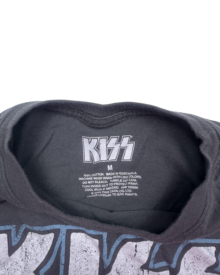 KISS Lightning Bolt Band Faces T-Shirt (medium)