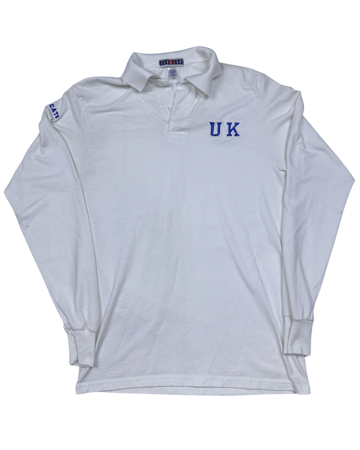 Jerzees UK Kentucky Wildcats Long Sleeve Polo (Small)