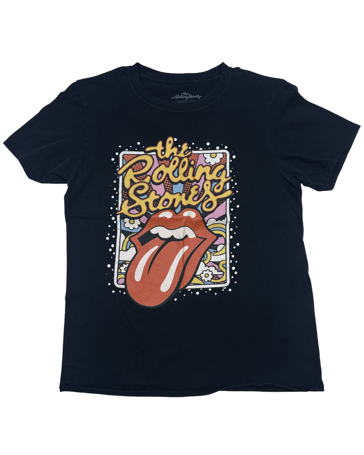 The Rolling Stones Tongue Logo Graphic T-Shirt (Small)