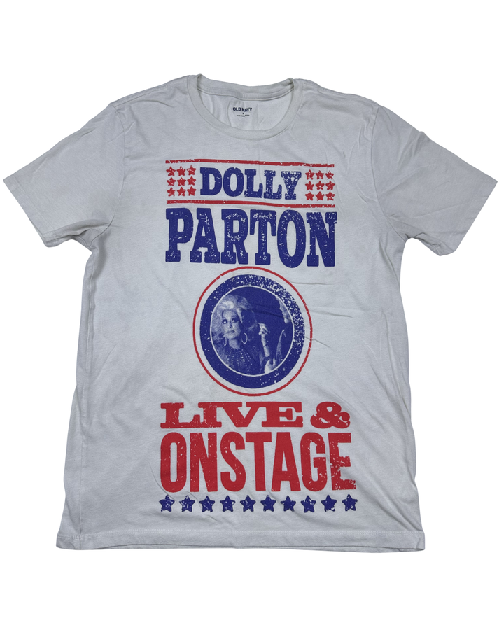 Old Navy Dolly Parton Live & Onstage Graphic T-Shirt (medium)