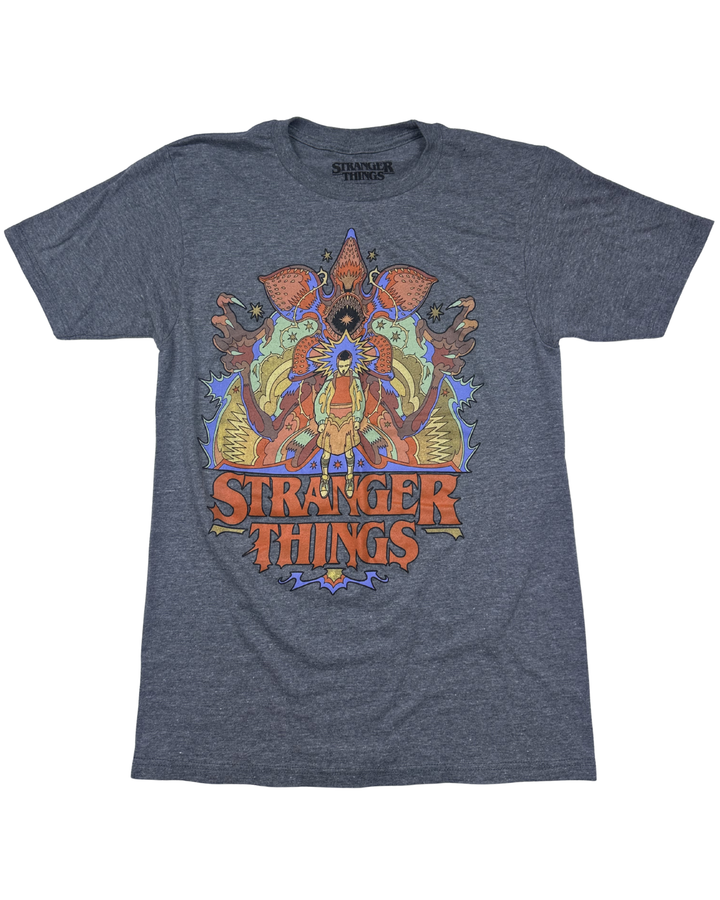 Netflix Stranger Things Eleven & Monsters Graphic T-Shirt (small)