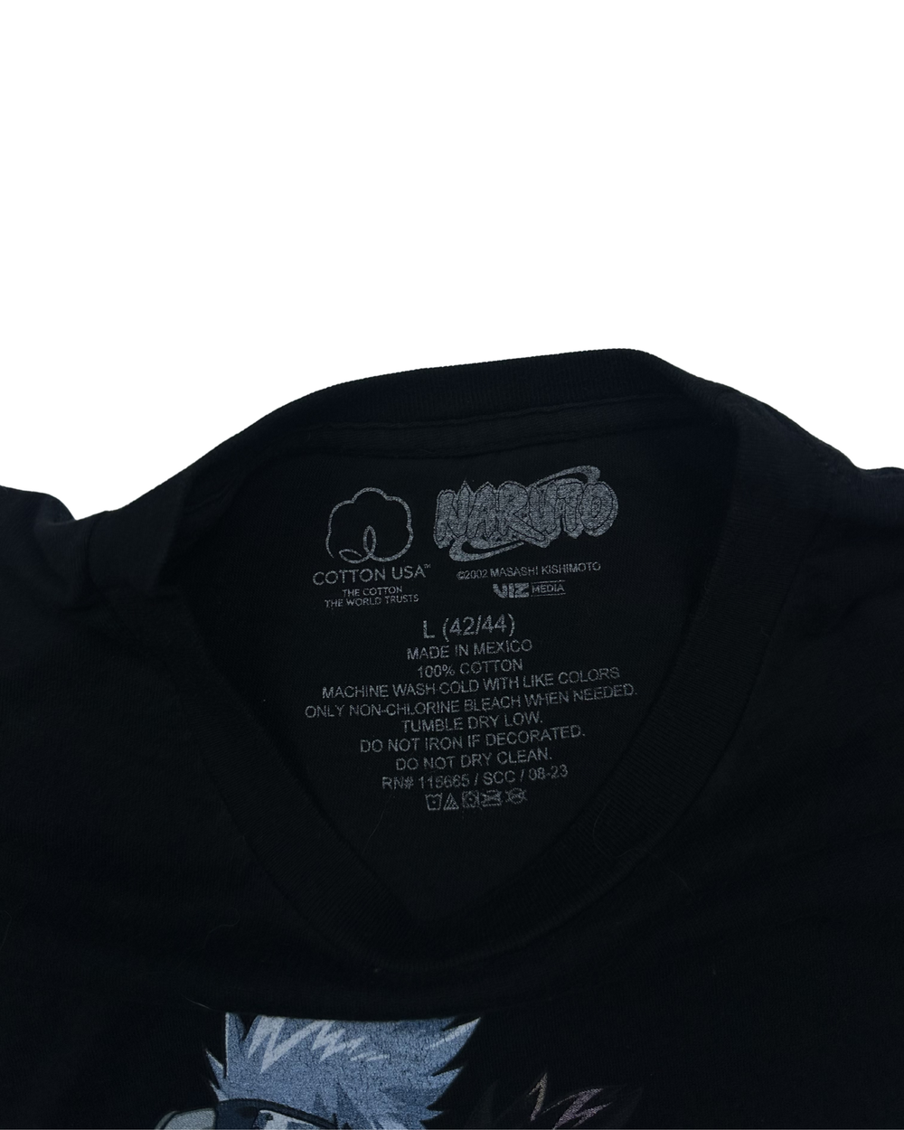 Naruto Characters Graphic T-Shirt (Large)