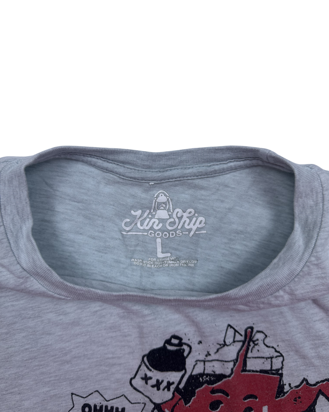 Kin Ship Goods Kool-Aid Man Graphic T-Shirt (large)