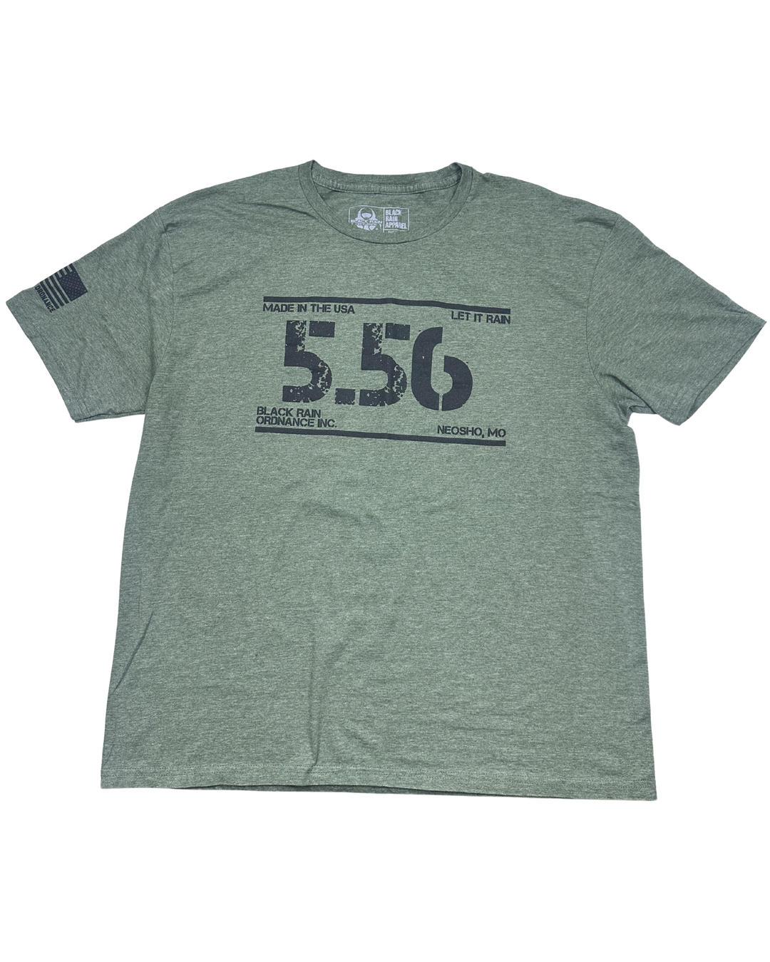Black Rain Ordnance 5.56 Graphic T-Shirt (xl)